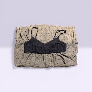 Maurices Blue Lace Bodice Mini Dress